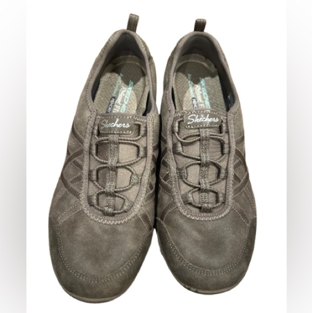 Skechers Women’s Taupe Sneakers Size 8.5 - Picture 3 of 8